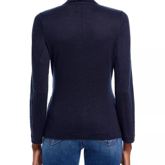 NWT Majestic Filatures Fitted Linen Blazer Taille 4 (L/XL) - Picture 3 of 9